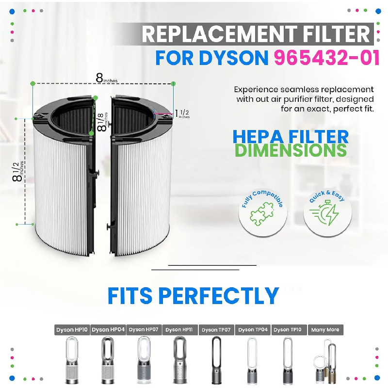 Filter Karbon untuk Dyson TP06 - Dyson Fan Tp07 ulasan dan harga